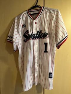 東京ヤクルトスワローズ山田哲人選手レプリカユニフォームのサムネイル
