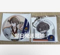 即日発送】にじさんじ NBAコラボ 加賀美ハヤト 缶バッジ アクキー