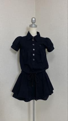 BURBERRY BLUE LABEL パフスリーブ ティアード ワンピース BURBERRY BLUE LABEL パフスリーブ ティアード ワンピース - メルカリ