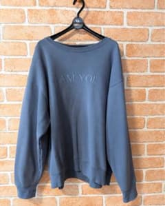 美品　藤井風　スウェット　I AM YOU ブルー　Lのサムネイル