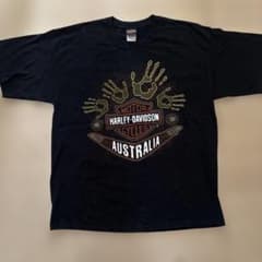 1996年製】激レア ハーレー オーストラリア限定 Tシャツ XL 黒 90s