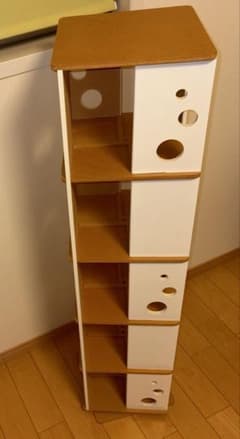 回転　5段式本棚のサムネイル
