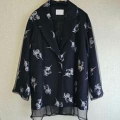 HARE テーラードジャケット 花柄 チュールレイヤージャケットのサムネイル