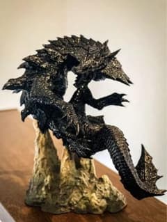 ラギアクルス　クリエイターズモデル　シルエットブラック　リペイント ラギアクルス クリエイターズモデル シルエットブラック