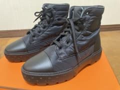HERMES Flash レースアップブーツ ブラックのサムネイル