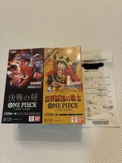 未サーチ　店舗でのテープカット済み　決戦の刻 世界最強の戦士 2BOXのサムネイル