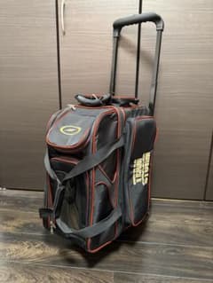 STORM ストーム ボーリングバッグ2個用 黒 キャスター付 - メルカリ