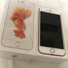 【iPhone 6s ローズゴールド 64GB SIMフリー au】新品付属品有のサムネイル