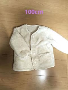 ふわふわ　ボア　上着　カーディガンのサムネイル