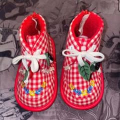 美品　プチジャム　ピョンピョン音　ベビーブーツ　スニーカー　13のサムネイル