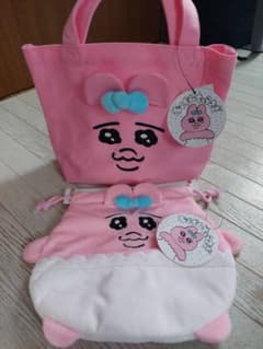 おぱんちゅうさぎ トートバッグ 巾着袋 2点セットのサムネイル