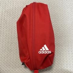 adidas 赤 約35cm x 15cm x 10cm シューズケースのサムネイル