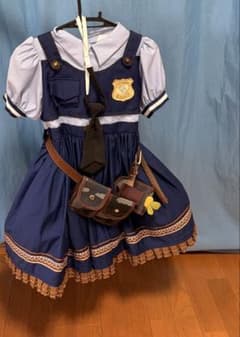 Sheriff Rabbit コスプレ衣装 140cm 小物付き 美品のサムネイル