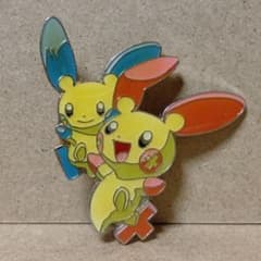激レア】ポケモン [ プラスル＆マイナン ] ピンズ - メルカリ