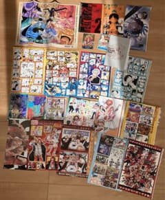 週刊少年ジャンプ　付録　ONE PIECE スラムダンク　呪術廻戦　などのサムネイル
