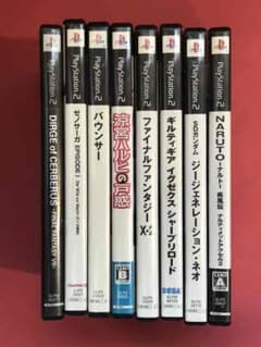 PS2 8개 ​​세트