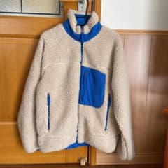 oksaiさま専用 coen リバーシブルボアジャケット Sサイズのサムネイル