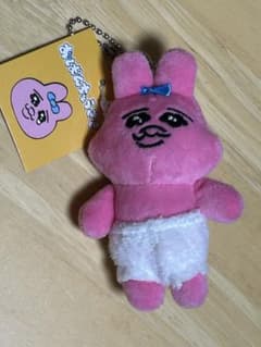 サンキューマート　おぱんちゅうさぎ　ぬいぐるみキーホルダーのサムネイル
