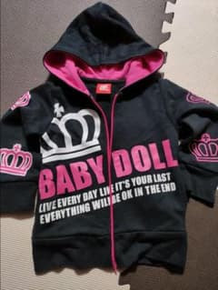 ベビードール　BABYDOLL　パーカー　トップス　90cmのサムネイル