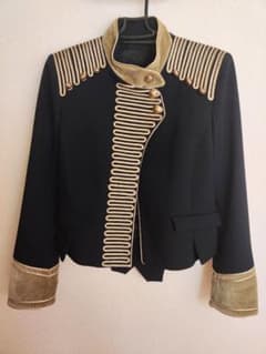 ZARA ナポレオンジャケット ダークネイビー トグルボタン 激レアのサムネイル