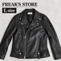FREAK'S STORE ダブルライダース レザージャケット Lのサムネイル