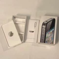 Apple iPhone 4s 外箱　説明書のサムネイル
