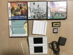任天堂DS Lite&ソフト6本セットのサムネイル
