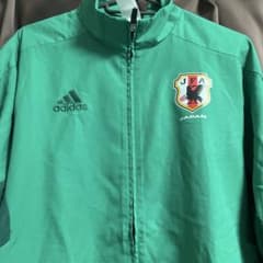 美品アディダス サッカー日本代表 トラックジャケット グリーン - メルカリ