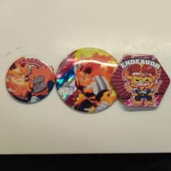 僕のヒーローアカデミア エンデヴァー 缶バッジ 3点セットのサムネイル