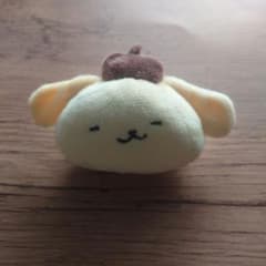 【匿名配送】ポムポムプリン ぬいぐるみ ヘアクリップのサムネイル