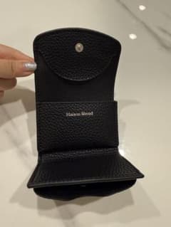 Maison Sbond 三つ折り財布 ブラック - メルカリ