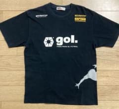 gol. キャプテン翼 コラボ Tシャツ ブラック M