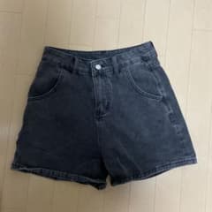 デニム ショートパンツ ブラックのサムネイル