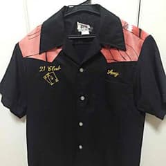 （10）メンズ ボーリングシャツ   Ｍ sizeのサムネイル