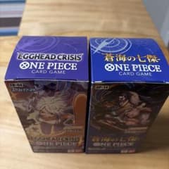 ワンピースカードゲーム 蒼海の七傑 EGGHEAD CRISIS 各1box - メルカリ