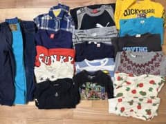 男の子110冬物18点まとめ売り⑦のサムネイル