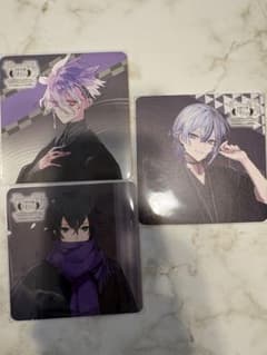刀剣乱舞 万屋かふぇ 特典 コースター 江戸三作 水心子正秀 源清麿 大慶直胤のサムネイル