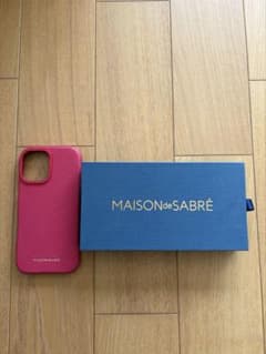 MAISON de SABRE iPhoneケース ピンク　iPhone17