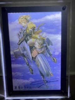 ラストエグザイル 銀翼のファム 立体出力イラスト 村田蓮爾 サイン入 ラストエグザイル 銀翼のファム 立体出力イラスト 村田蓮爾 サイン入