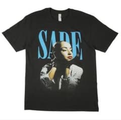 Sade プリント ブラック Tシャツのサムネイル