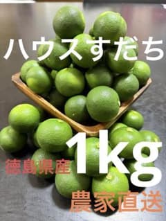徳島県産 ハウスすだち 1kgのサムネイル