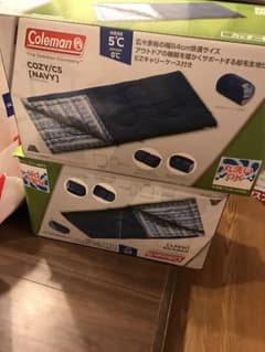 コールマン寝袋２つのサムネイル