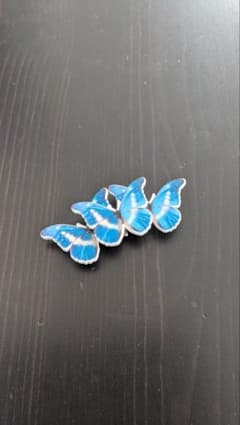 【春にぴったり】蝶々の帯留めのサムネイル