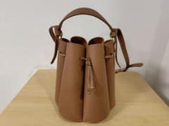 POLENE カヌレ型バッグ(大) ブラウン - メルカリ