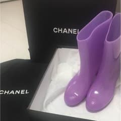 ★レア★CHANEL★レインブーツ★のサムネイル