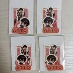 あっと ステッカー すとふぁみくじ