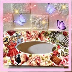 neko様御確認用（≧∇≦）ティッシュケース♡デコパージュ♡のサムネイル