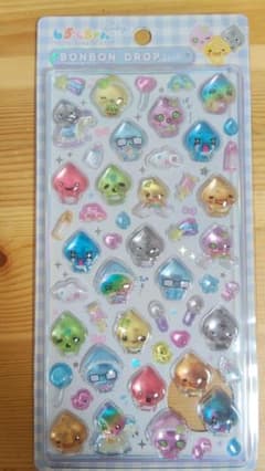 しずくちゃんベビー ボンボンドロップシール 森の仲間たちのサムネイル