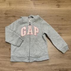 baby GAP ジップアップパーカー グレー 3歳のサムネイル