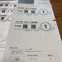 2024年度第3回学力推移調査 英語 国語のサムネイル